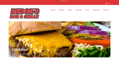 Desktop Screenshot of bedoesbarandgrille.com