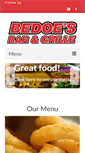 Mobile Screenshot of bedoesbarandgrille.com